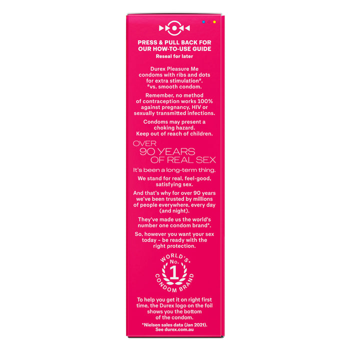 Durex Pleasure Me Condoms 10