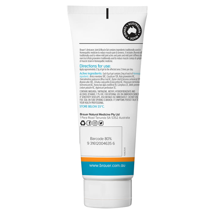 Brauer Arinicaeze Joint and Muscle Gel 100g