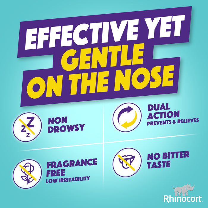 Rhinocort Aqueous Nose Spray 32mcg 120 Dose Twin Pack