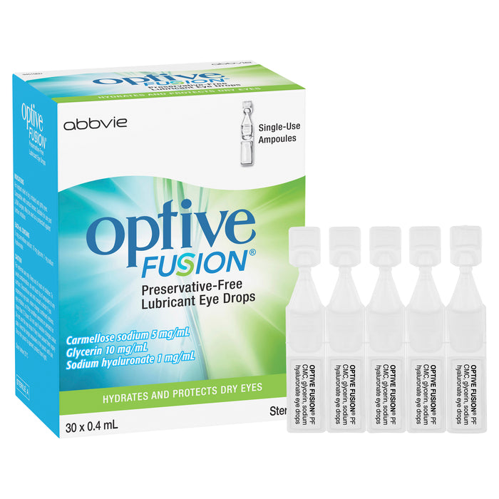 Optive Fusion Eye Drops 0.4ml x 30