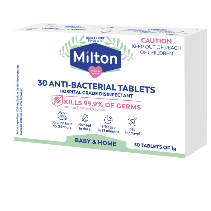 Milton Antibacterial Tablets 30 Pack