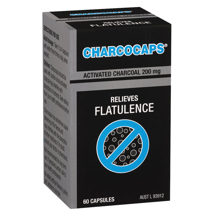 Charcocaps 200ml 60 Capsules