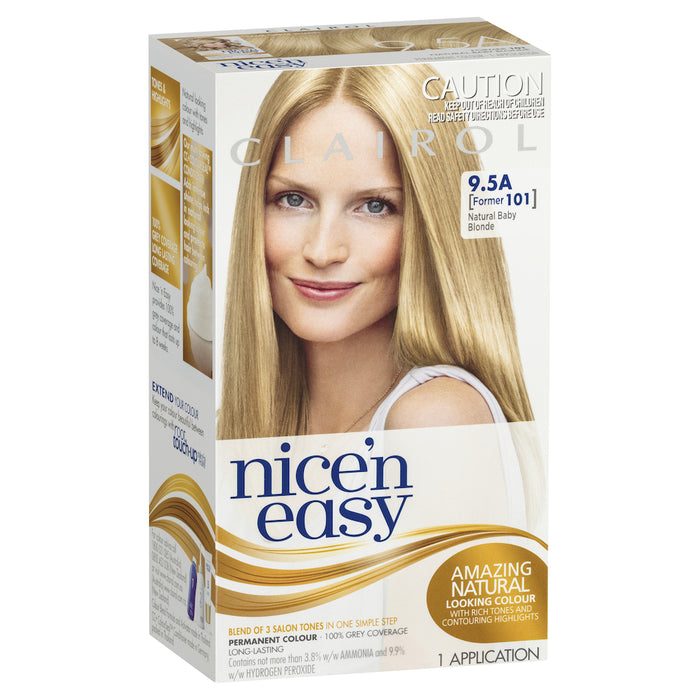 Clairol Nice N Easy 101 Natural Baby Blonde