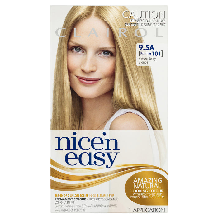 Clairol Nice N Easy 101 Natural Baby Blonde