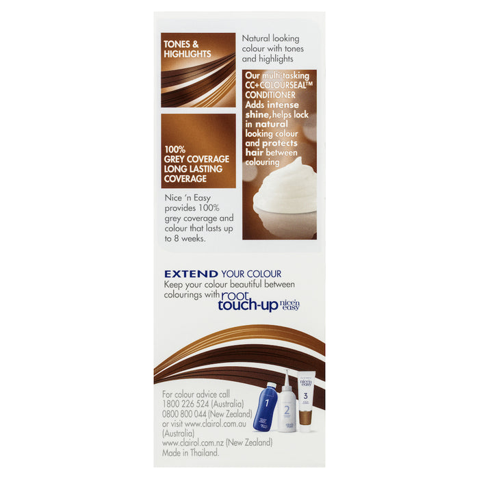 Clairol Nice N Easy 116 Natural Light Brown