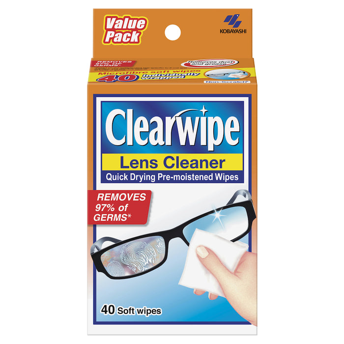 Clear Wipes Lens Cleaner 40