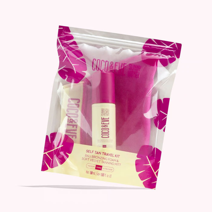 Coco & Eve Sunny Honey Self Tan Travel Pack