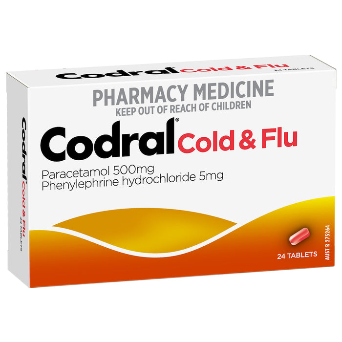 Codral PE Cold & Flu Tablets 24 (Codeine-Free)