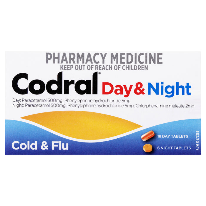 Codral PE Day & Night Tablets 24