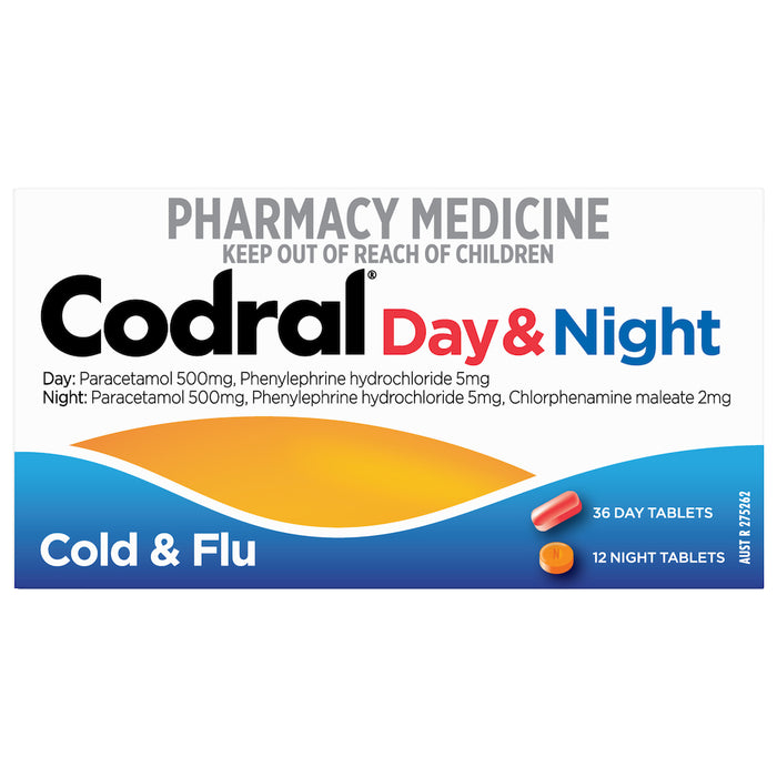 Codral PE Day & Night Tablets 48