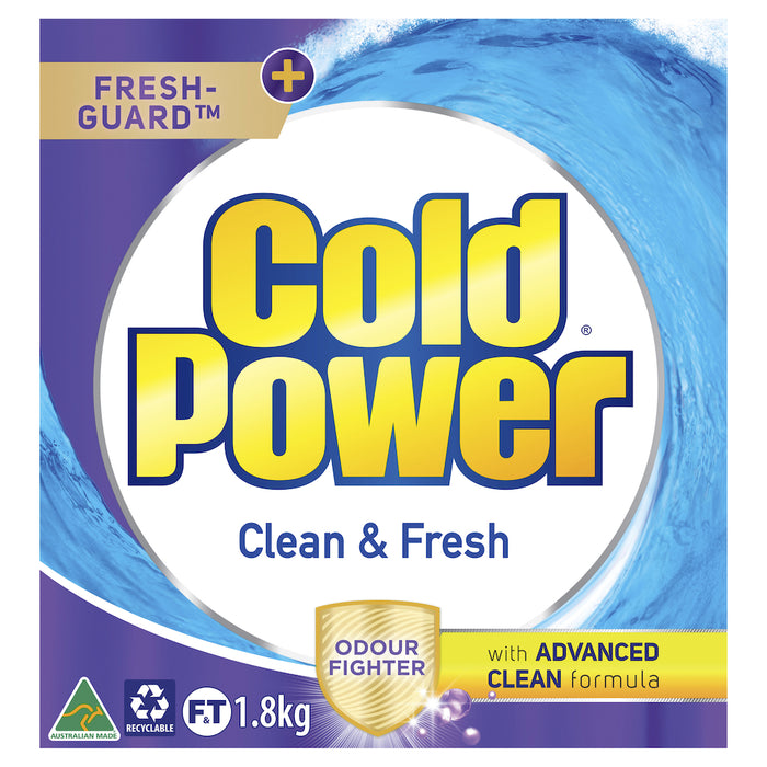 Cold Power Clean & Fresh Odour Fighter Laundry Powder 1.8kg