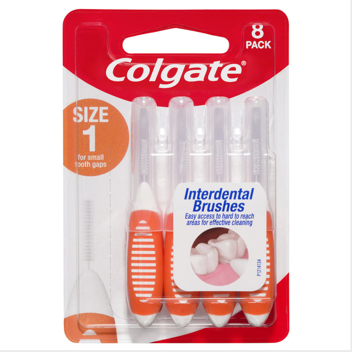 Colgate Interdental Brushes Size 1 8 Pack