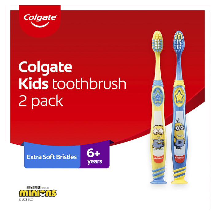 Colgate Toothbrush Youth Minion Soft 2 Pack