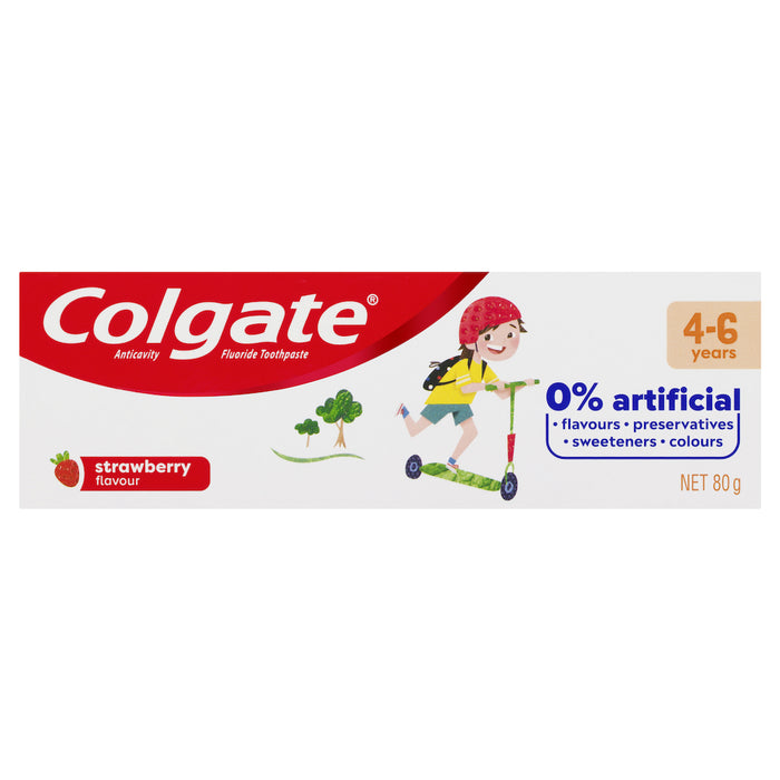 Colgate Kids Toothpaste 4-6 Years Strawberry 80g