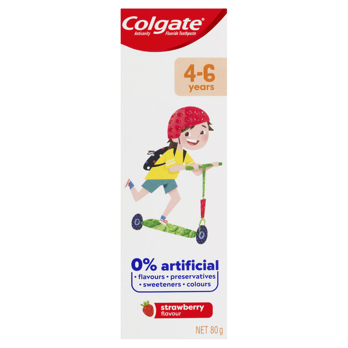 Colgate Kids Toothpaste 4-6 Years Strawberry 80g