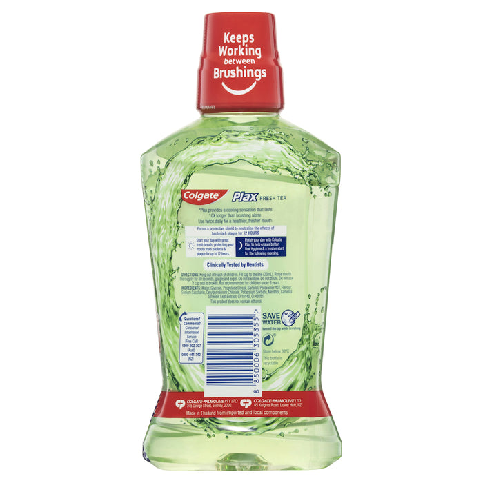 Colgate Plax Mouthwash Fresh Tea 500ml