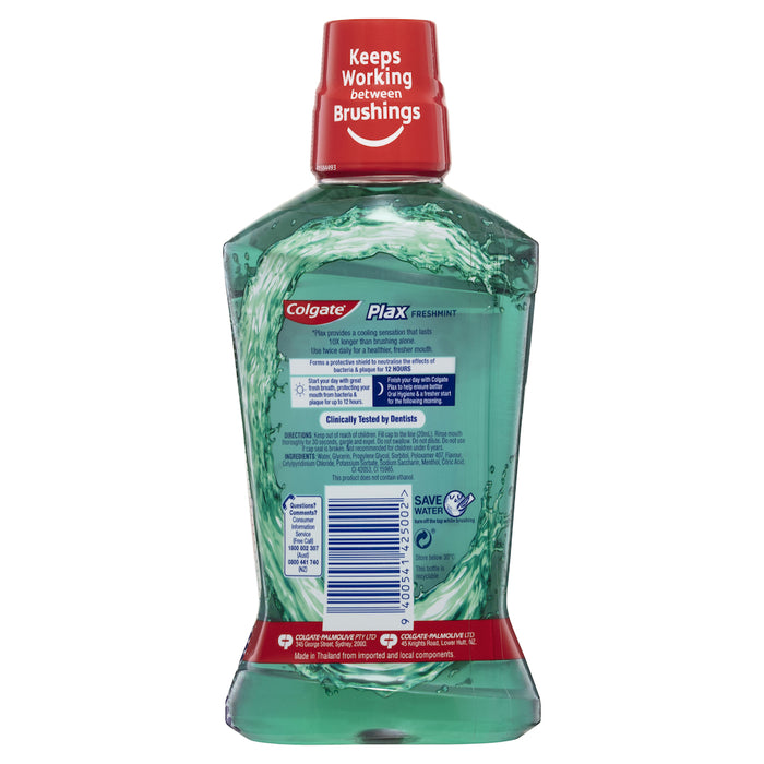 Colgate Plax Mouthwash Freshmint 500ml