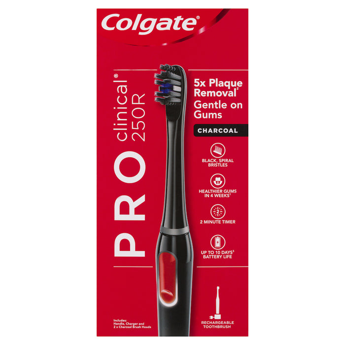 Colgate ProClinical 250R Deep Clean Electric Toothbrush Black