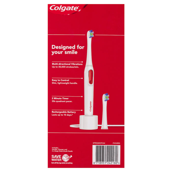 Colgate ProClinical 250R Deep Clean Electric Toothbrush White