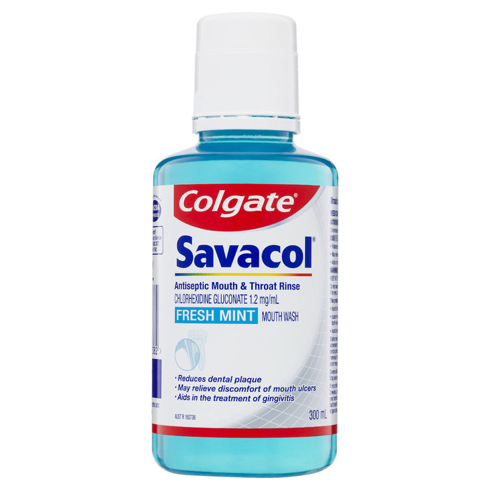 Colgate Savacol Mouthwash Freshmint 300ml