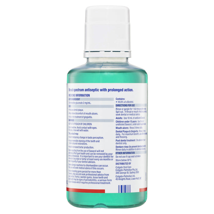 Colgate Savacol Mouthwash Original 300ml