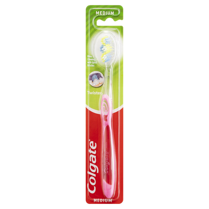 Colgate Twister Toothbrush Medium Single