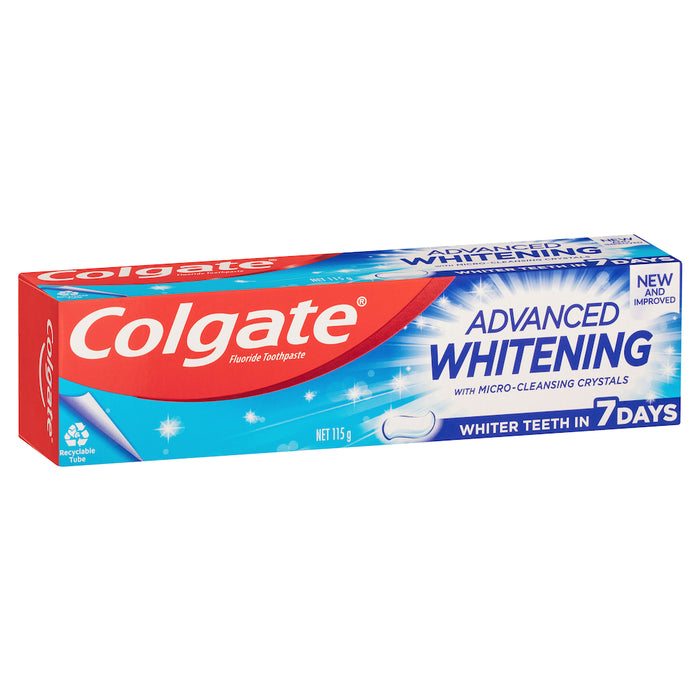 Colgate Toothpaste Advanced Whitening 115g