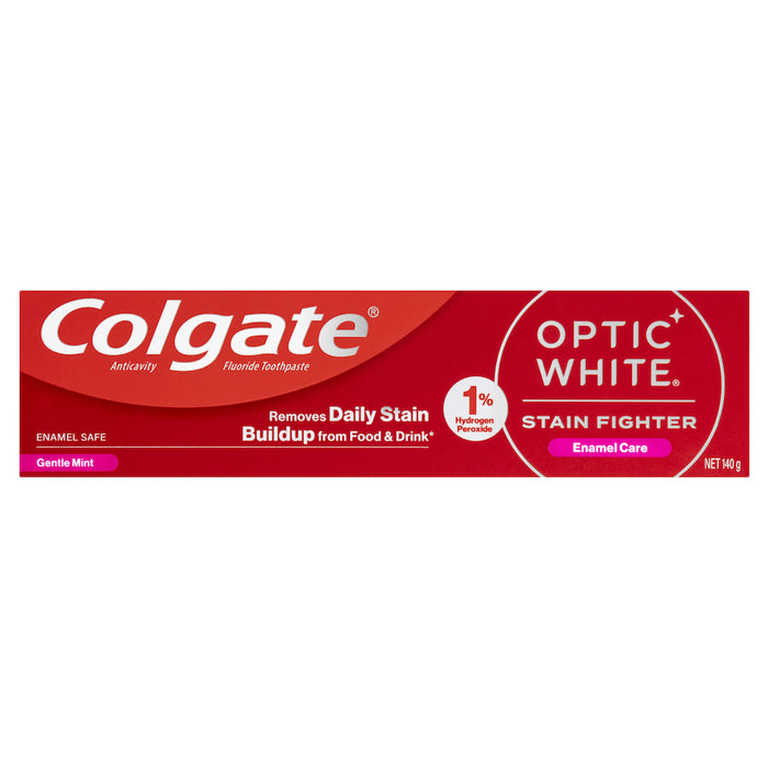 Colgate Toothpaste Optic White Enamel 140g