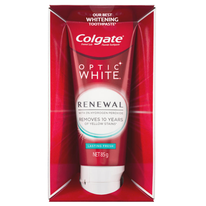 Colgate Toothpaste Optic White Renewal Lasting 85g