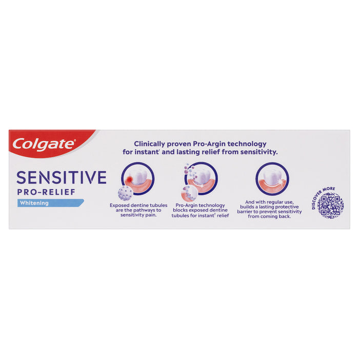 Colgate Toothpaste Sensitive Pro Relief White 110g