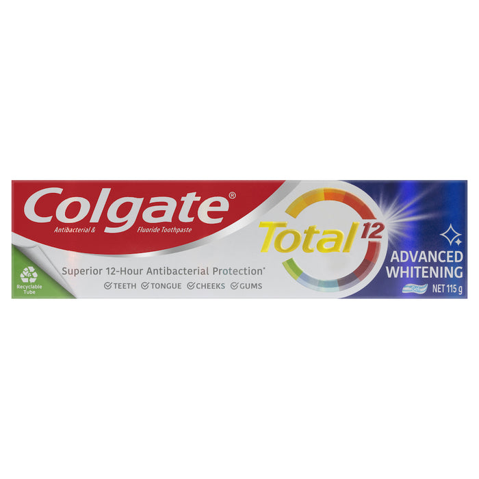 Colgate Total Toothpaste Advanced Whitening 115g