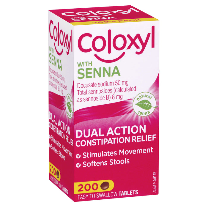 Coloxyl & Senna Tablets 200