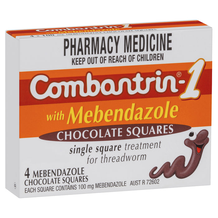 Combantrin-1 Choc Squares 4