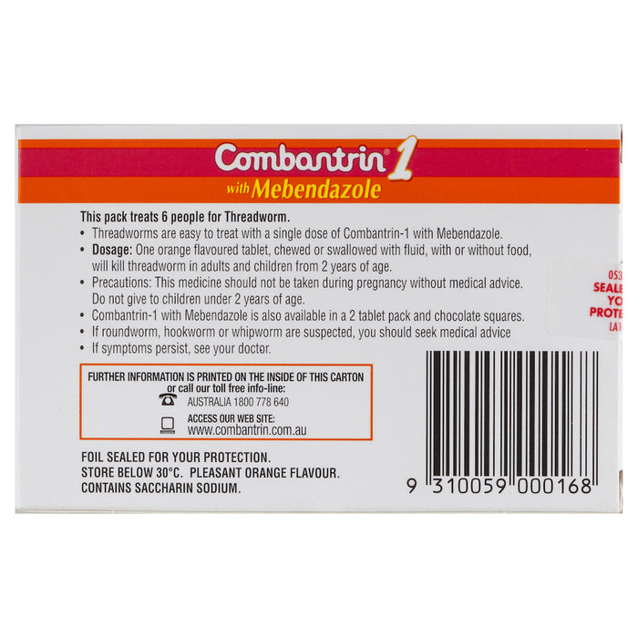 Combantrin-1 Tabs 6