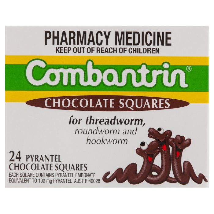 Combantrin Chocolate Squares 24