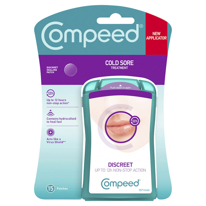 Compeed Cold Sore Total Care Patch 15