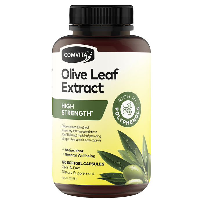 Comvita Olive Leaf Extract High Strength 120 Capsules