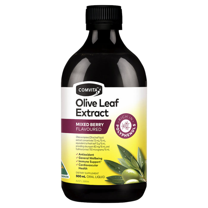 Comvita Olive Leaf Extract Mixed Berry 500ml