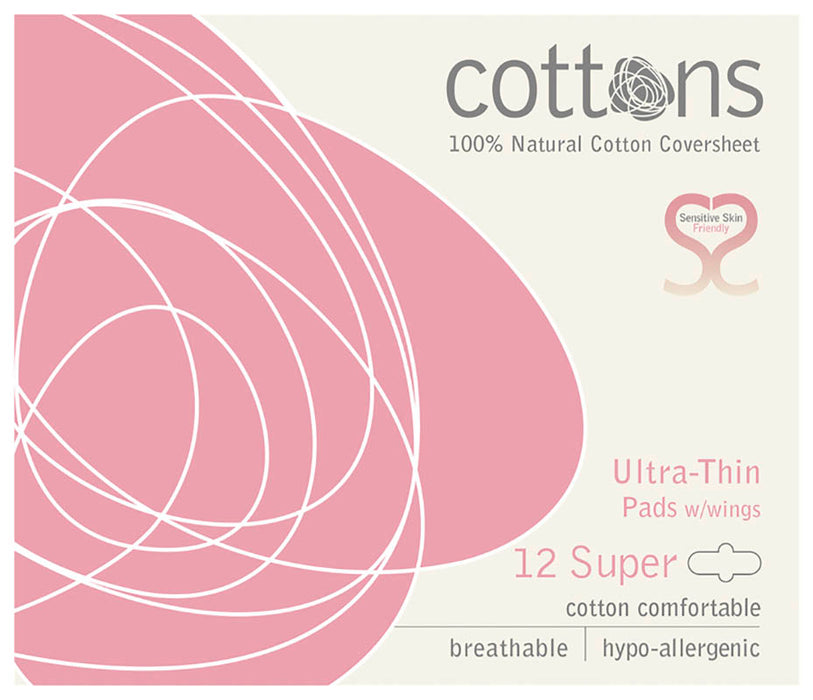 Cottons Ultra Thin Super with Wings 12