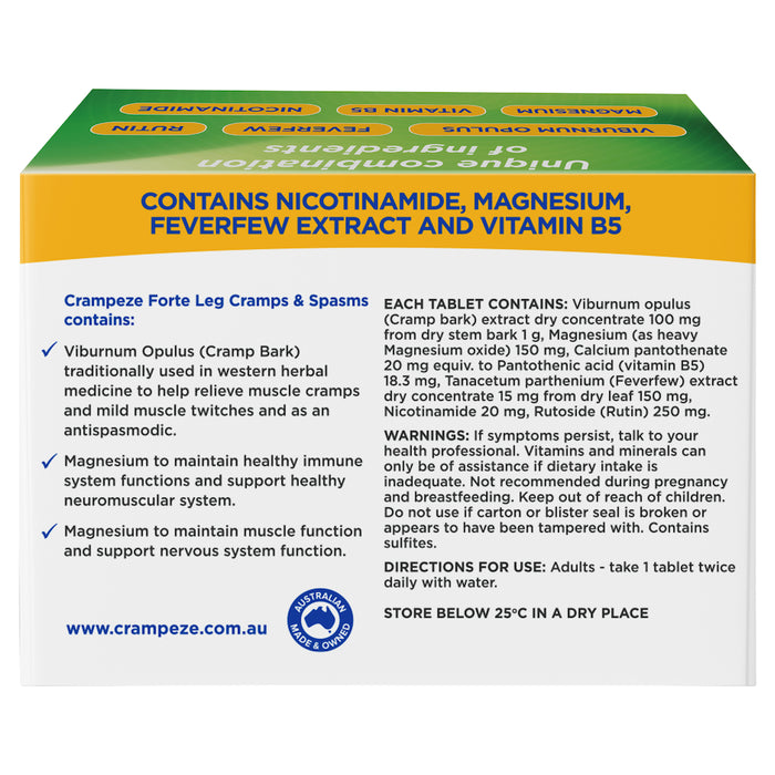 Lacorium Crampeze Night Cramps Forte 60 Capsules