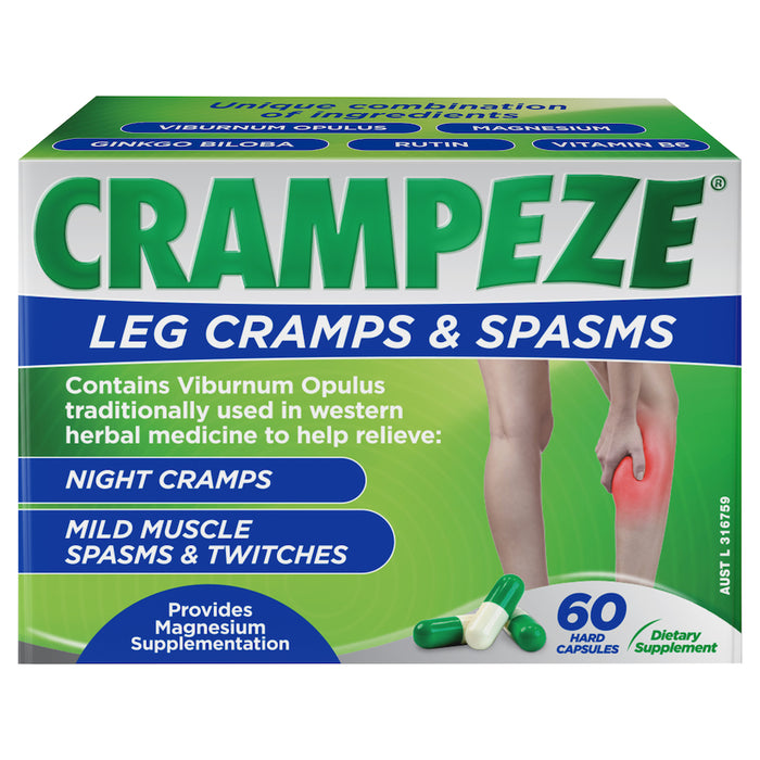 Lacorium Crampeze Night Cramps 60 Capsules