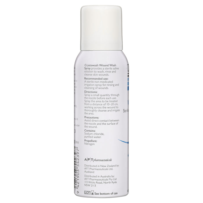 Crystawash Wound Wash Spry 0.9% 100ml