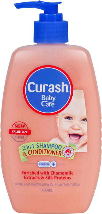 Curash Babycare Shampoo & Conditioner 400ml