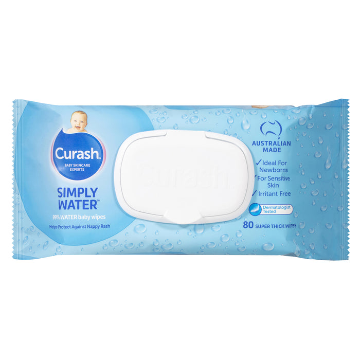 Curash Baby Care Water Wipes 80