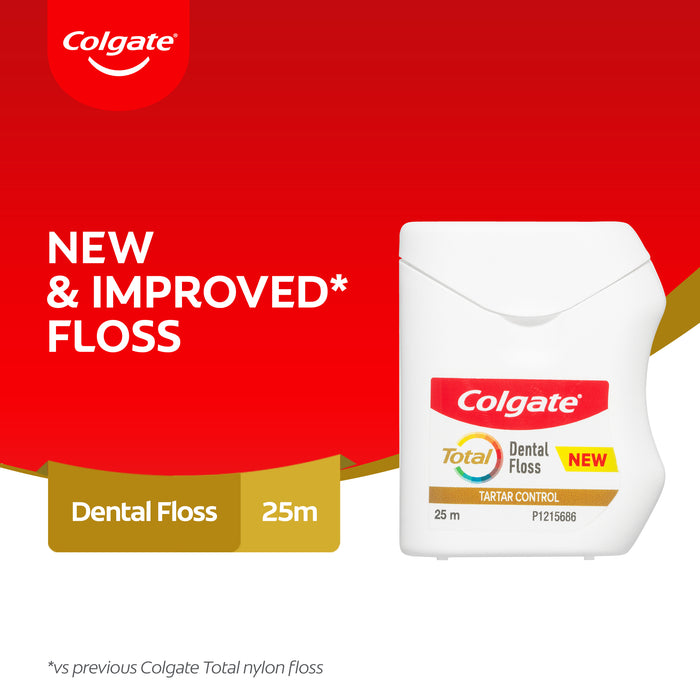 Colgate Total Dental Floss Tarter 25m