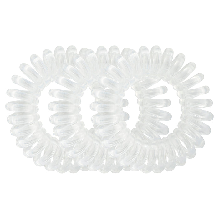 Lady Jayne Style Guard Kink Free Spirals Clear Pk8.