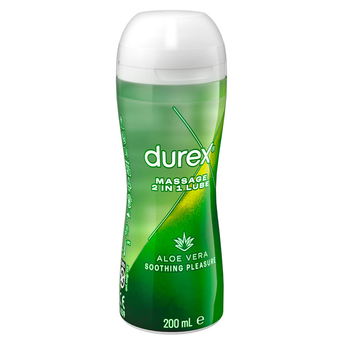 Durex Lubricants Play Aloe Vera 2 In 1 Massage 200ml.
