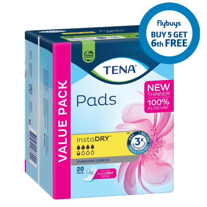 TENA Pads Instadry Standard 20 Pack