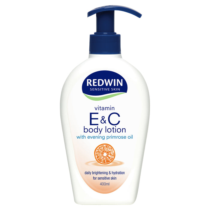 Redwin Vitamin E + C Body Lotion With Evening Primrose Oil 400ml.