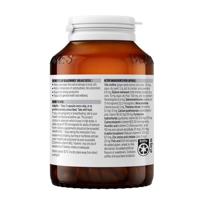 Blackmores Bio Ace Excell 150 Tablets